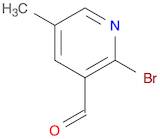 3-Pyridinecarboxaldehyde, 2-bromo-5-methyl-