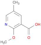 3-Pyridinecarboxylic acid, 2-methoxy-5-methyl-