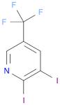 Pyridine, 2,3-diiodo-5-(trifluoromethyl)-
