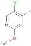 Pyridine, 5-chloro-4-iodo-2-methoxy-