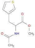 3-Thiophenepropanoic acid, α-(acetylamino)-, methyl ester