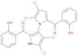 Methanone, 1,1'-(4,4',5,5'-tetrachloro[1,3'-bi-1H-pyrrole]-2,2'-diyl)bis[1-(2-hydroxyphenyl)-