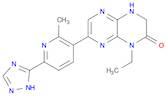 Pyrazino[2,3-b]pyrazin-2(1H)-one, 1-ethyl-3,4-dihydro-7-[2-methyl-6-(1H-1,2,4-triazol-5-yl)-3-pyridinyl]-