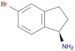 1H-Inden-1-amine, 5-bromo-2,3-dihydro-, (1R)-