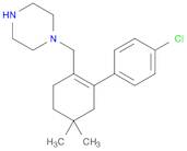 Piperazine, 1-[[2-(4-chlorophenyl)-4,4-dimethyl-1-cyclohexen-1-yl]methyl]-