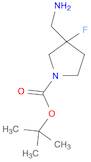 1-Pyrrolidinecarboxylic acid, 3-(aminomethyl)-3-fluoro-, 1,1-dimethylethyl ester