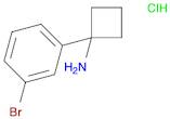 Cyclobutanamine, 1-(3-bromophenyl)-, hydrochloride (1:1)
