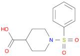 4-Piperidinecarboxylic acid, 1-(phenylsulfonyl)-