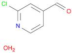 4-Pyridinecarboxaldehyde, 2-chloro-, hydrate (1:1)
