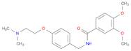 Benzamide, N-[[4-[2-(dimethylamino)ethoxy]phenyl]methyl]-3,4-dimethoxy-