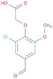 Acetic acid, 2-(2-chloro-4-formyl-6-methoxyphenoxy)-