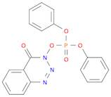 1,2,3-Benzotriazin-4(3H)-one, 3-[(diphenoxyphosphinyl)oxy]- (9CI)