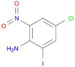 Benzenamine, 4-chloro-2-iodo-6-nitro-