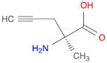 4-Pentynoic acid, 2-amino-2-methyl-, (2S)-