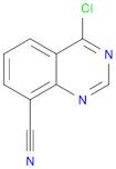 8-Quinazolinecarbonitrile, 4-chloro-