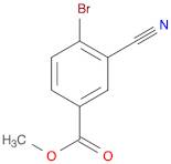 Benzoic acid, 4-bromo-3-cyano-, methyl ester