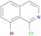 Isoquinoline, 8-bromo-1-chloro-
