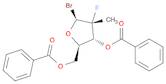 β-​D-​erythro-​Pentofuranosyl bromide, 2-​deoxy-​2-​fluoro-​2-​methyl-​, 3,​5-​dibenzoate, (2R)​-