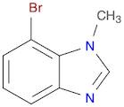 1H-Benzimidazole, 7-bromo-1-methyl-