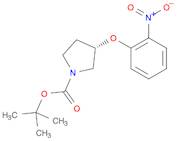 1-Pyrrolidinecarboxylic acid, 3-(2-nitrophenoxy)-, 1,1-dimethylethyl ester, (3S)-