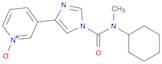 1H-Imidazole-1-carboxamide, N-cyclohexyl-N-methyl-4-(1-oxido-3-pyridinyl)-