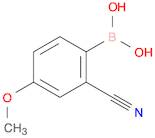 Boronic acid, B-(2-cyano-4-methoxyphenyl)-