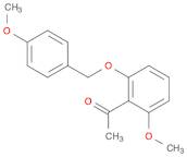 Ethanone, 1-[2-methoxy-6-[(4-methoxyphenyl)methoxy]phenyl]-