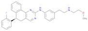 Benzo[h]quinazolin-2-amine, 6-(2-fluorophenyl)-5,6-dihydro-N-[3-[2-[(2-methoxyethyl)amino]ethyl]phenyl]-, (6R)-