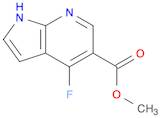 1H-Pyrrolo[2,3-b]pyridine-5-carboxylic acid, 4-fluoro-, methyl ester