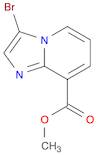 IMidazo[1,2-a]pyridine-8-carboxylic acid, 3-broMo-, Methyl ester