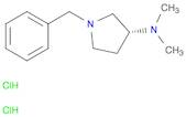 3-Pyrrolidinamine, N,N-dimethyl-1-(phenylmethyl)-, hydrochloride (1:2), (3R)-