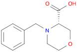 3-Morpholinecarboxylic acid, 4-(phenylmethyl)-, (3S)-