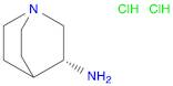 1-Azabicyclo[2.2.2]octan-3-amine, hydrochloride (1:2), (3R)-