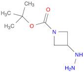 1-Azetidinecarboxylic acid, 3-hydrazinyl-, 1,1-dimethylethyl ester