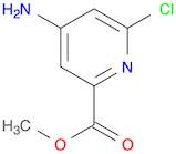 2-Pyridinecarboxylic acid, 4-amino-6-chloro-, methyl ester