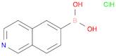 Boronic acid, B-6-isoquinolinyl-, hydrochloride (1:1)