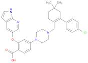 Benzoic acid, 4-[4-[[2-(4-chlorophenyl)-4,4-dimethyl-1-cyclohexen-1-yl]methyl]-1-piperazinyl]-2-(1H-pyrrolo[2,3-b]pyridin-5-yloxy)-
