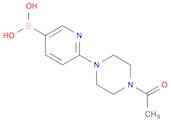 Boronic acid, B-[6-(4-acetyl-1-piperazinyl)-3-pyridinyl]-