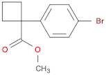 Cyclobutanecarboxylic acid, 1-(4-bromophenyl)-, methyl ester