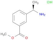Benzoic acid, 3-[(1R)-1-aminoethyl]-, methyl ester, hydrochloride (1:1)