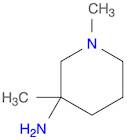3-Piperidinamine, 1,3-dimethyl-