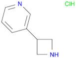 Pyridine, 3-(3-azetidinyl)-, hydrochloride (1:2)