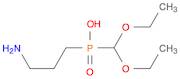 Phosphinic acid, P-(3-aminopropyl)-P-(diethoxymethyl)-