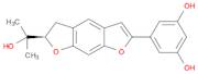 1,3-Benzenediol, 5-[(6R)-5,6-dihydro-6-(1-hydroxy-1-methylethyl)benzo[1,2-b:5,4-b']difuran-2-yl]-