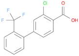 [1,1'-Biphenyl]-4-carboxylic acid, 3-chloro-2'-(trifluoromethyl)-