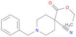 4-Piperidinecarboxylic acid, 4-cyano-1-(phenylmethyl)-, ethyl ester