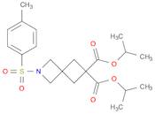 2-Azaspiro[3.3]heptane-6,6-dicarboxylic acid, 2-[(4-methylphenyl)sulfonyl]-, 6,6-bis(1-methylethyl) ester