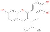 1,2-Benzenediol, 4-[(2S)-3,4-dihydro-7-hydroxy-2H-1-benzopyran-2-yl]-3-(3-methyl-2-buten-1-yl)-