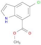 1H-Indole-7-carboxylic acid, 5-chloro-, methyl ester