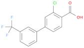 [1,1'-Biphenyl]-4-carboxylic acid, 3-chloro-3'-(trifluoromethyl)-